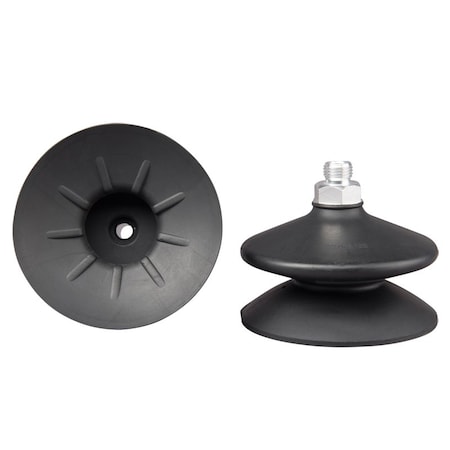 Fipa Bellows vacuum cup diam. 88 mm, NBR black 22.088.158.1